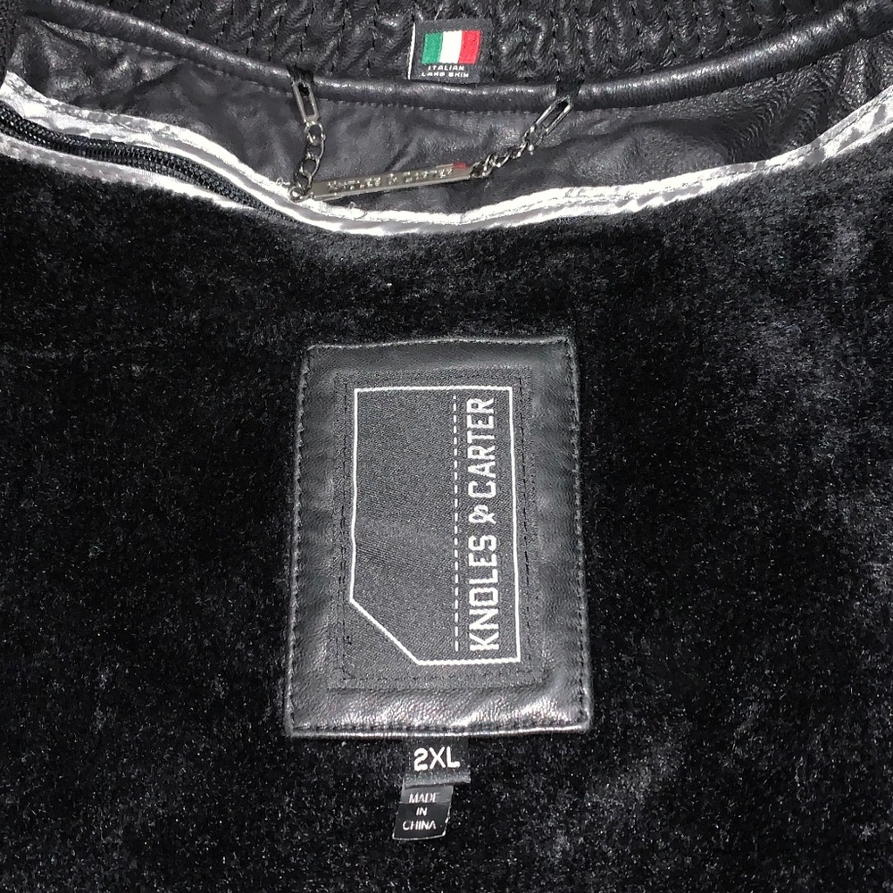 Knoles & Carter Lambskin Soft Leather Jacket 2XL - Picture 6 of 6